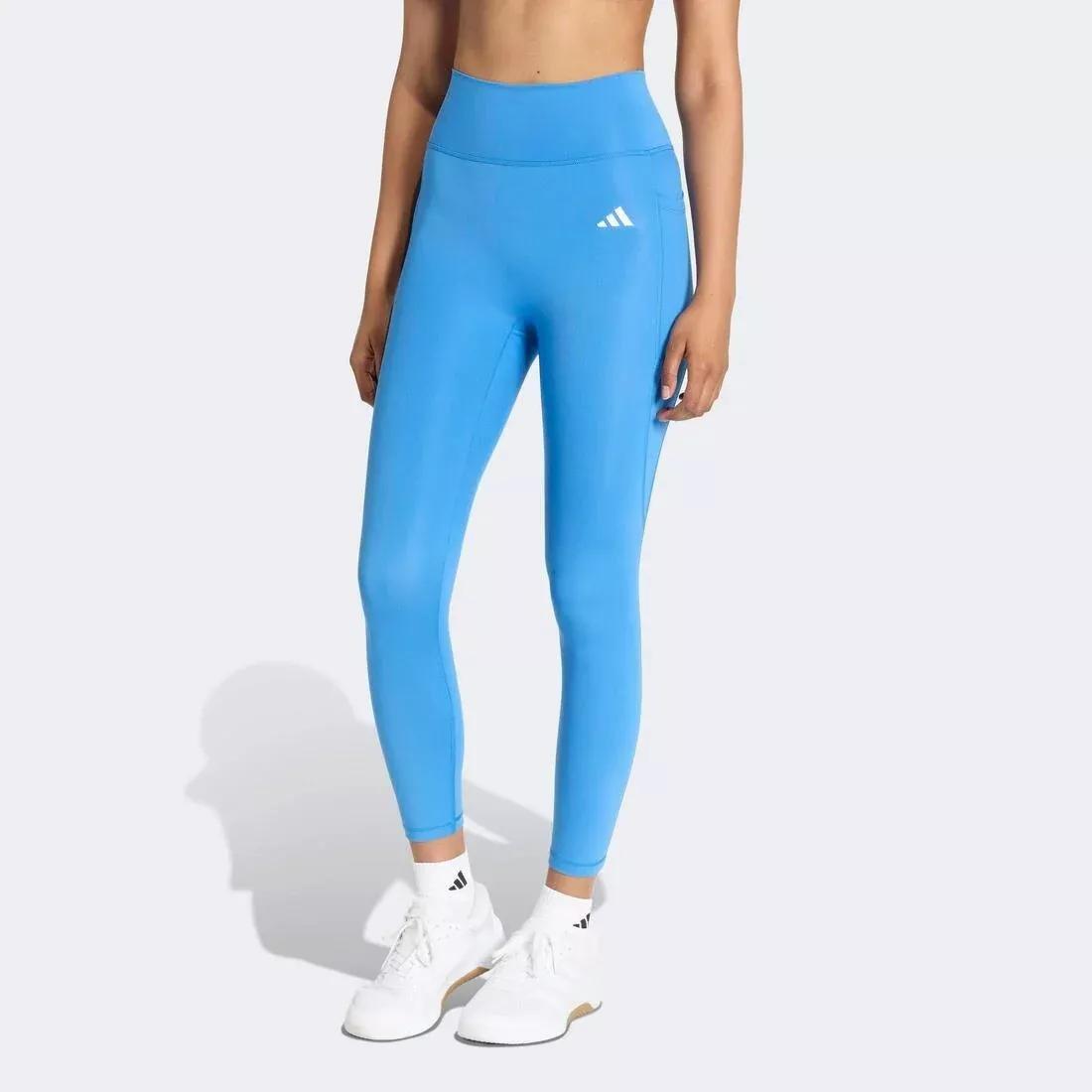 Optime Essentials No Front Rise Seam 7/8 Leggings, Blue, No Color, medium