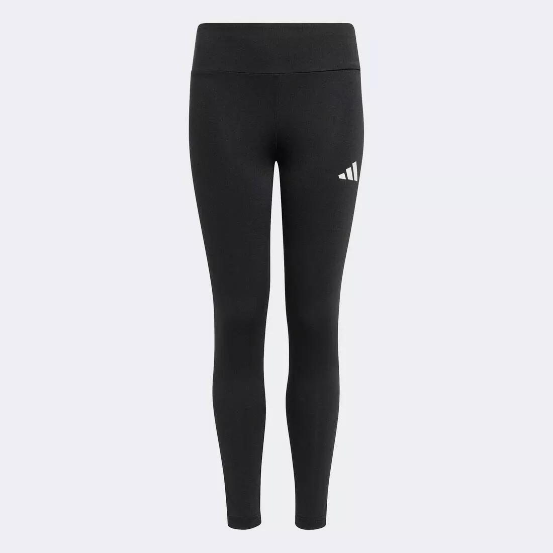 Train Essentials 3-Stripes Leggings, Black, , large image number 0