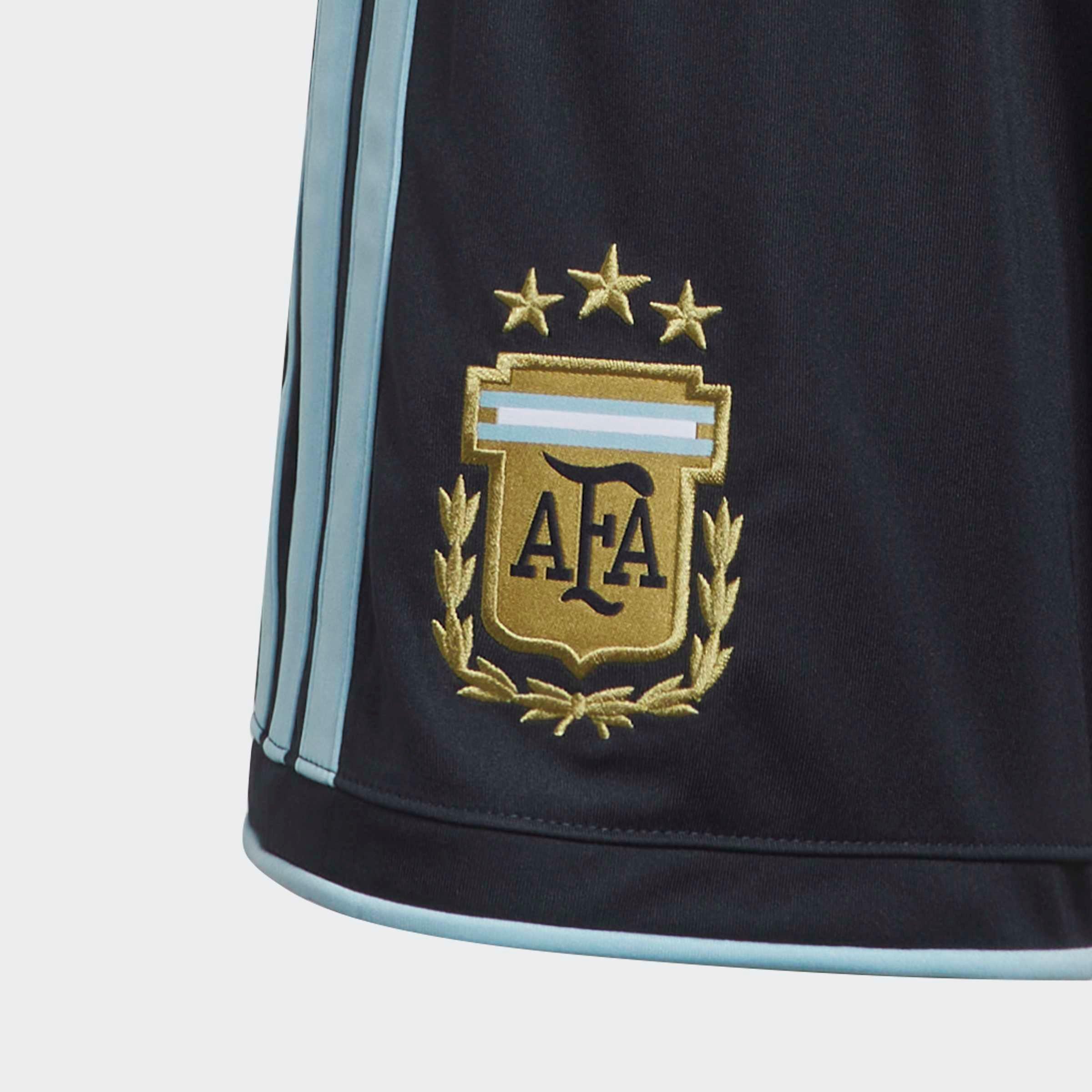 Kids Unisex Argentina 26 Home Shorts, Blue, , large image number 3