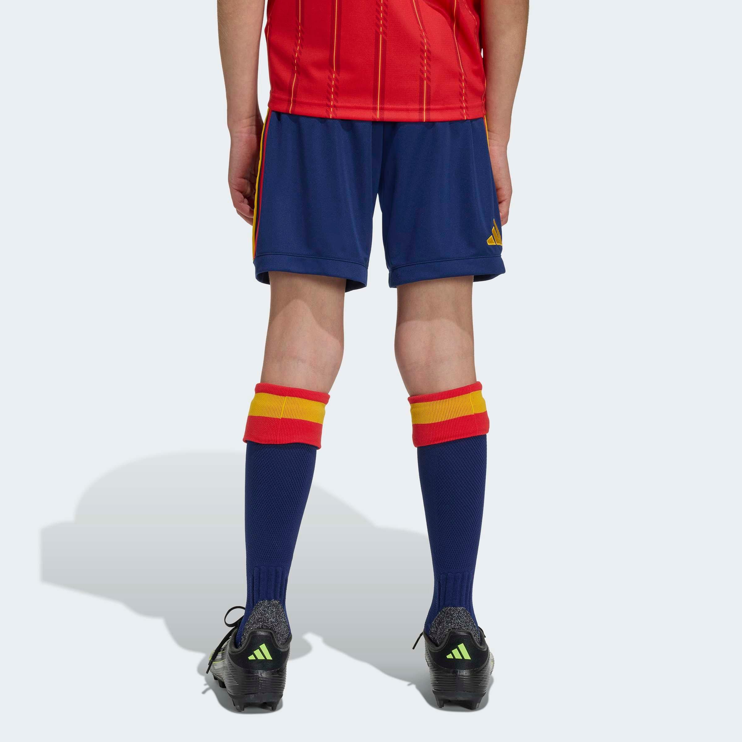 Kids Unisex Spain 26 Home Shorts , Blue, No Color, large image number 3