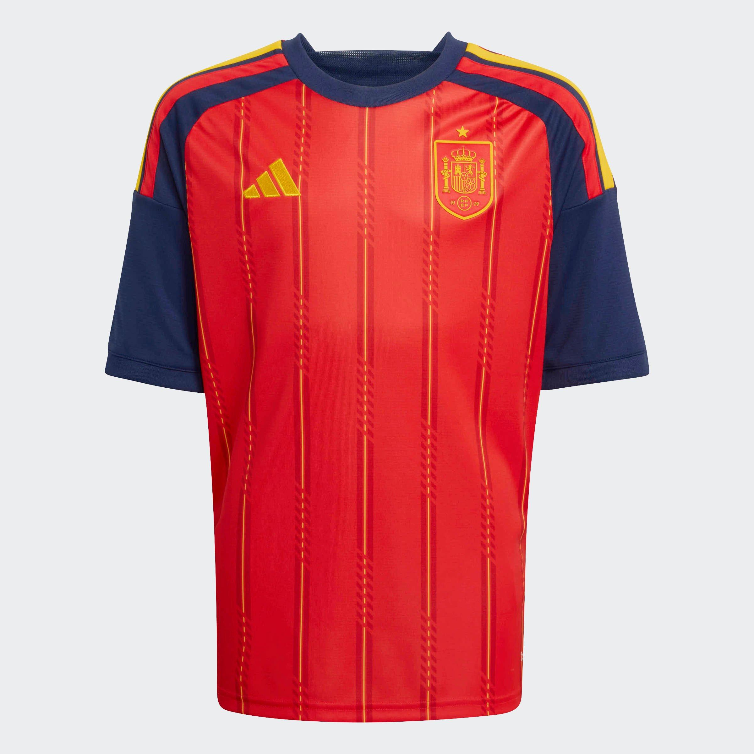 Unisex Spain 26 Home Jersey , Red, No Color, medium