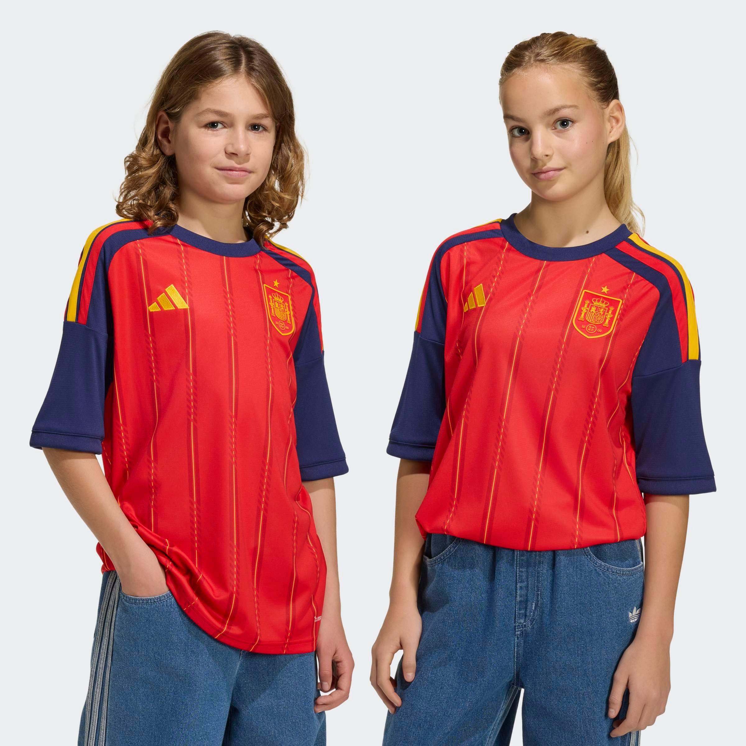 Unisex Spain 26 Home Jersey , Red, No Color, medium