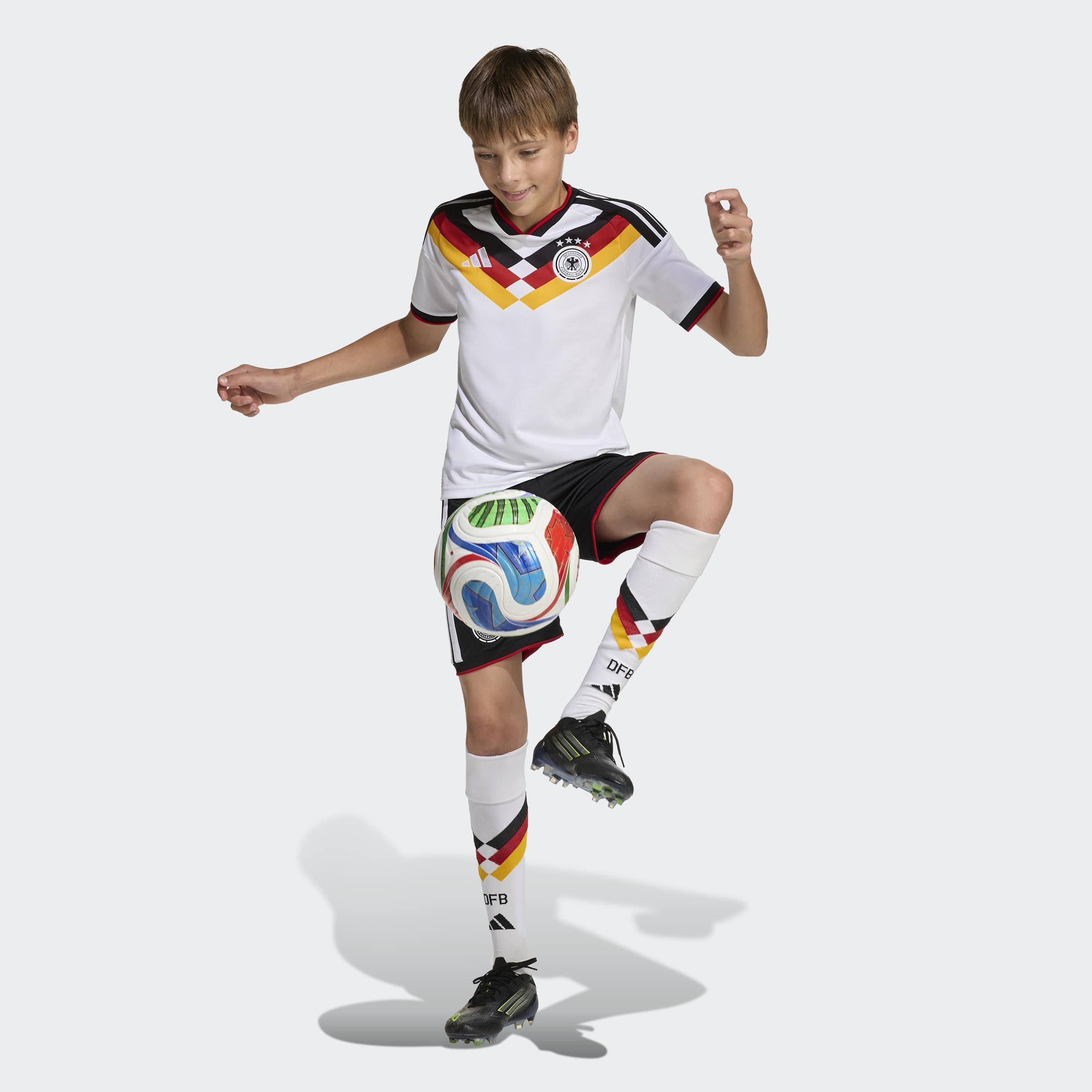 Kids Germany 26 Home Replica Kids Shorts, Black, , large image number 3