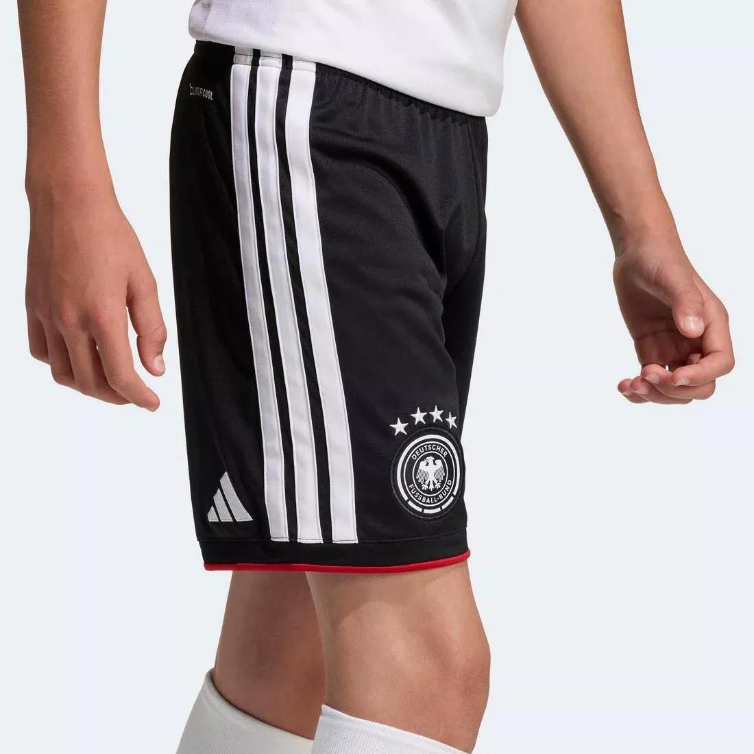 Kids Germany 26 Home Replica Kids Shorts, Black, No Color, large image number 4