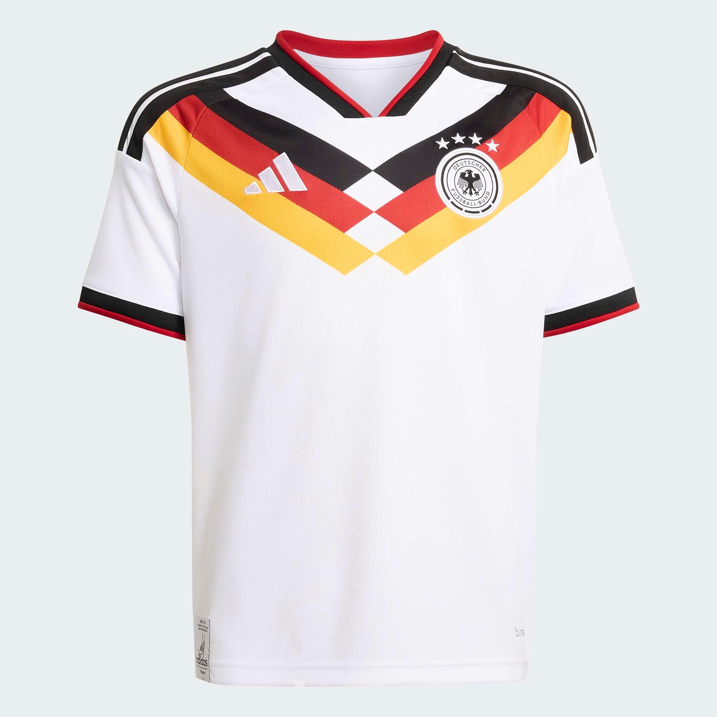 Kids Unisex Germany 26 Home Jersey, White, No Color, large image number 0