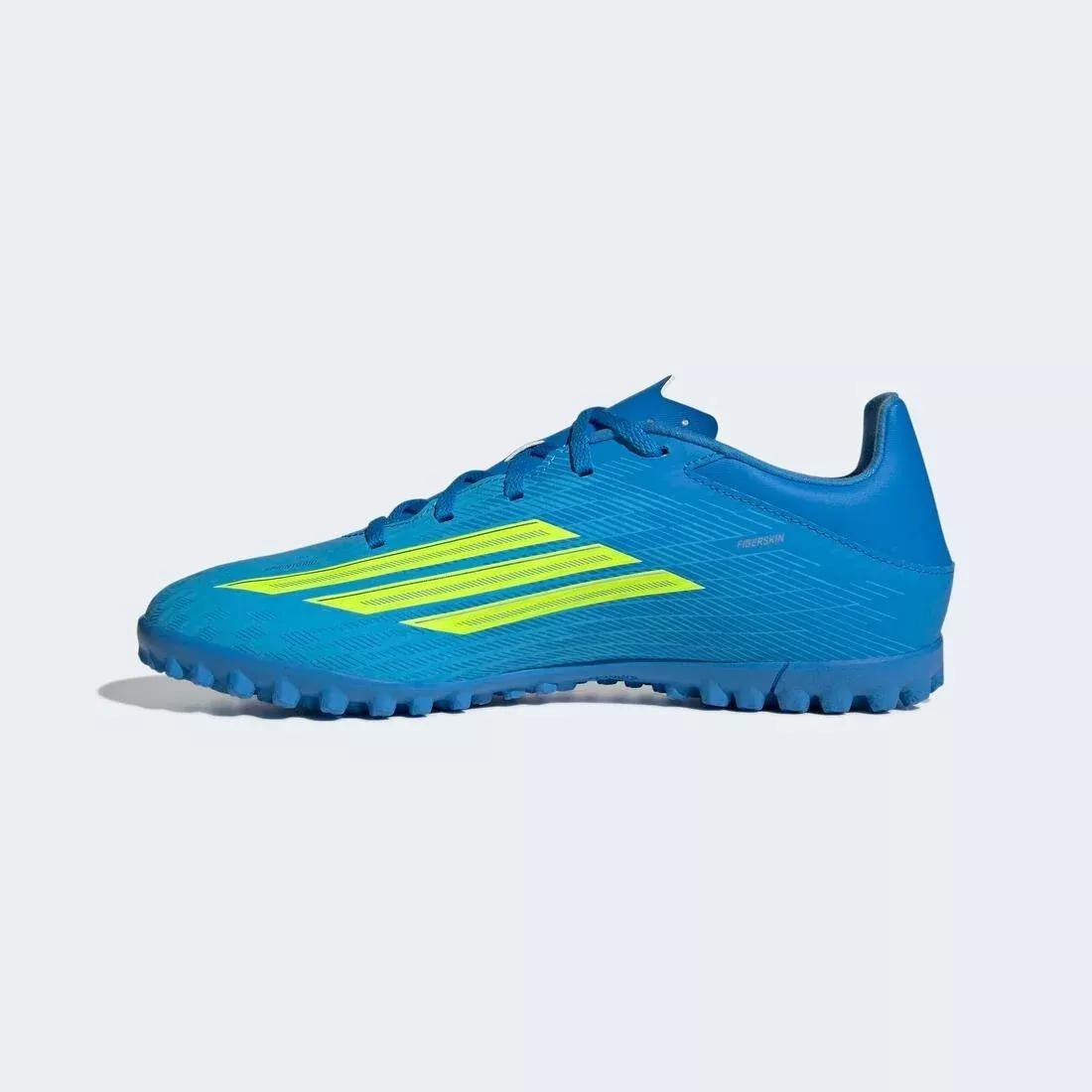 Unisex F50 Club Turf Football Shoes, Blue, No Color, large image number 3