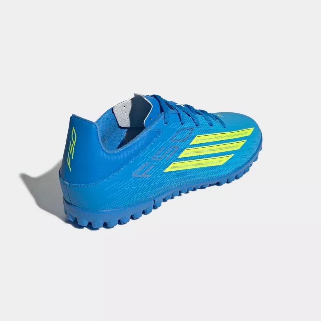 Unisex F50 Club Turf Football Shoes, Blue, No Color, large image number 5