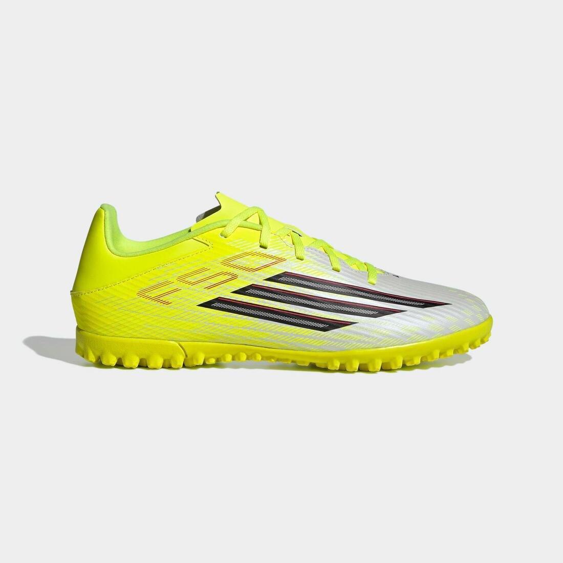 Unisex F50 Club Turf Football Shoes, Yellow, , medium