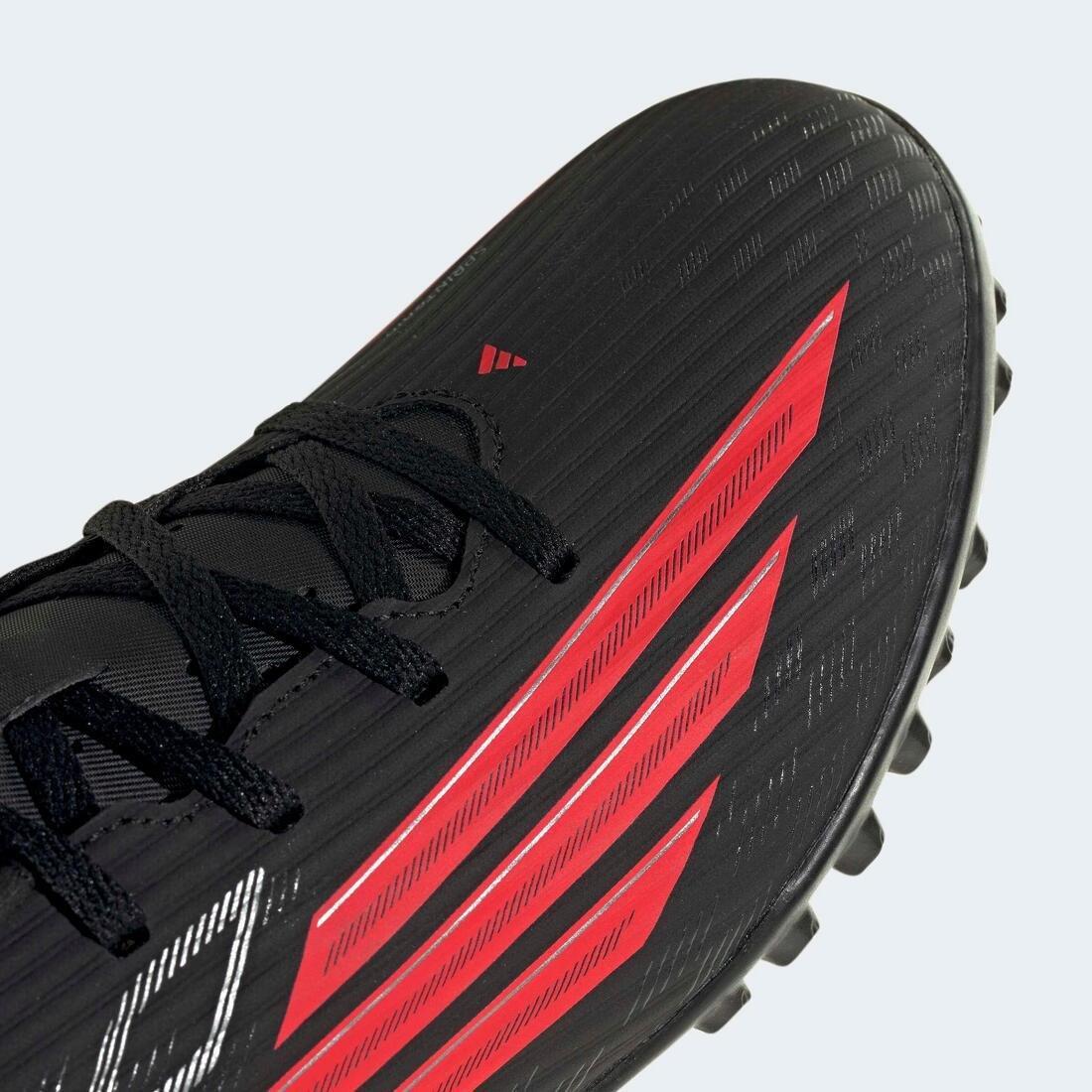 Unisex F50 Club Turf Football Shoes, Black, , large image number 7