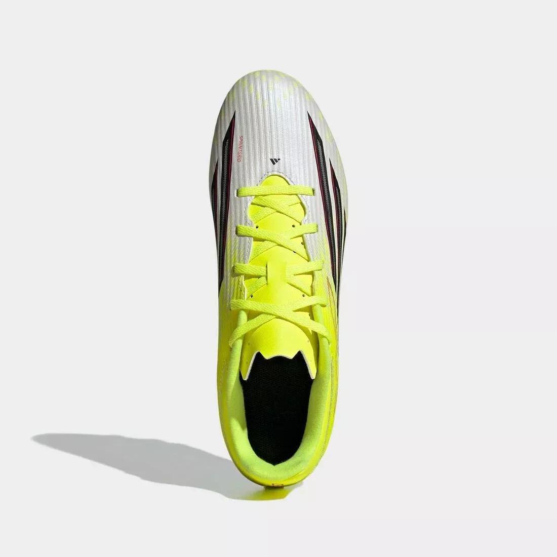 Unisex F50 Club Firm Ground / Multi Ground Football Boots, Yellow, No Color, medium