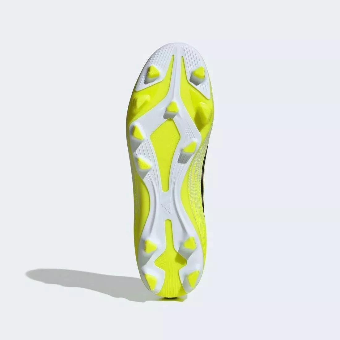Unisex F50 Club Firm Ground / Multi Ground Football Boots, Yellow, No Color, medium