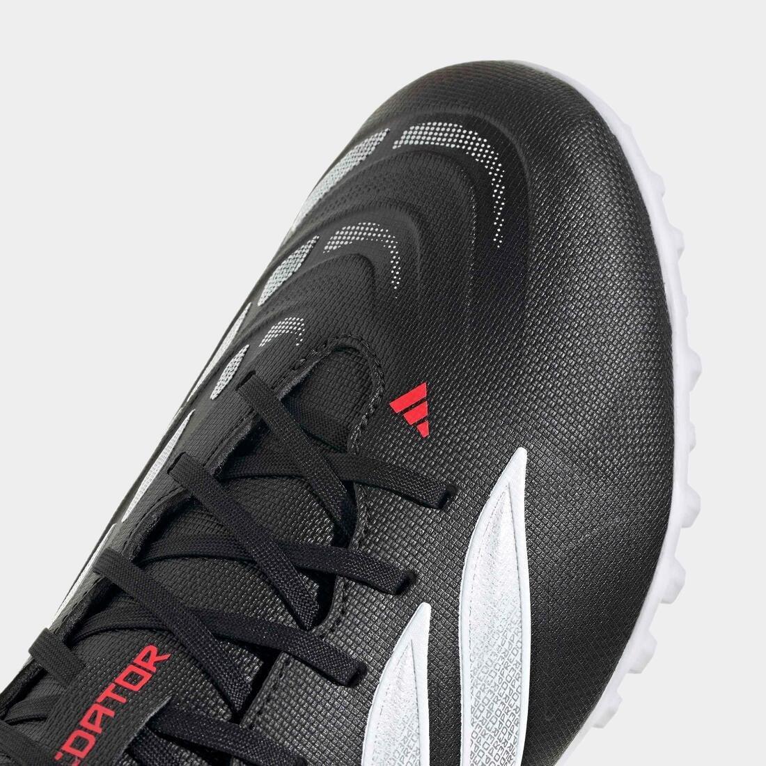 Unisex Predator Club Turf Football Shoes, Black, , large image number 6