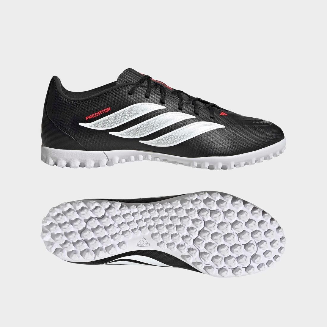 Unisex Predator Club Turf Football Shoes, Black, , large image number 9