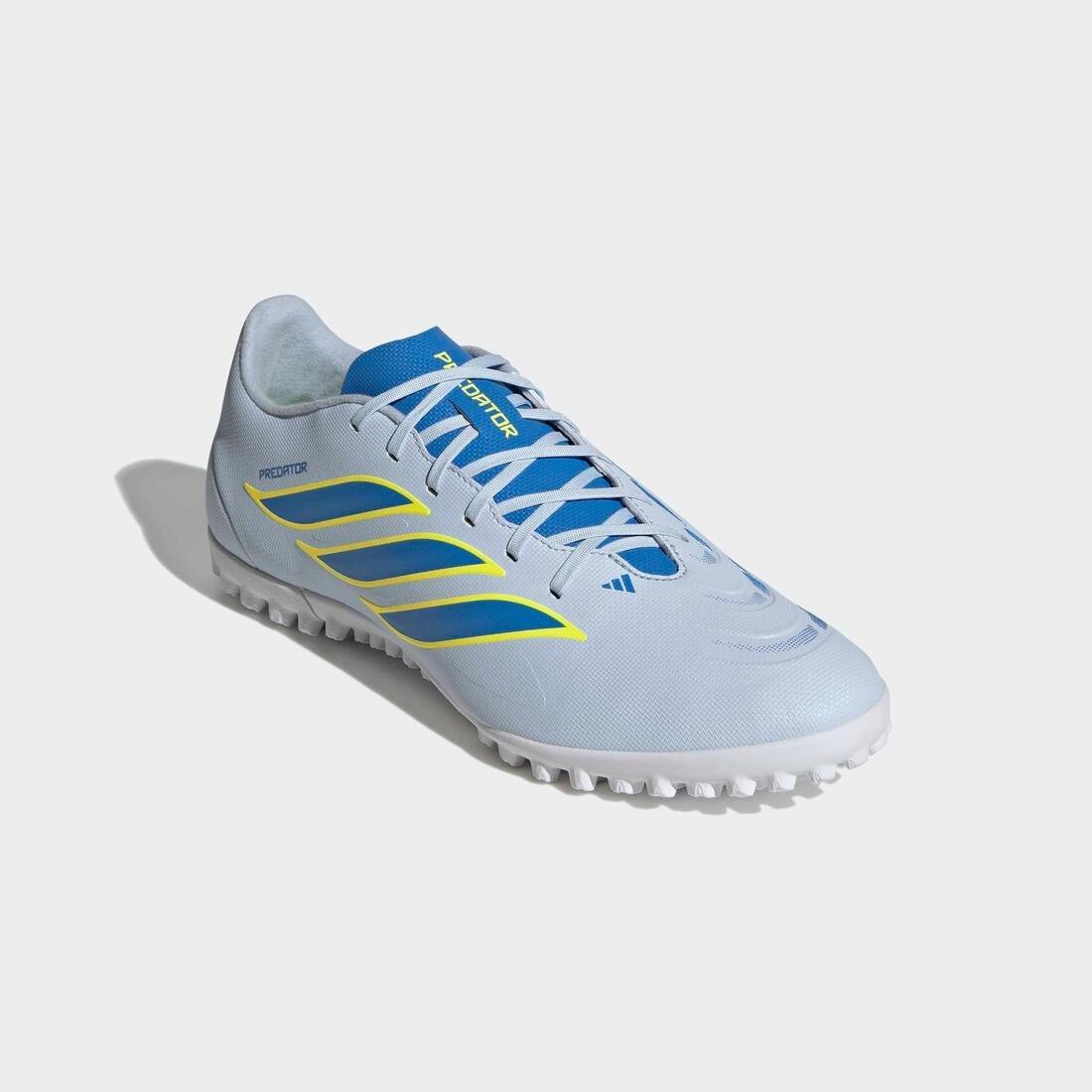 Unisex Predator Club Turf Football Shoes, Blue, No Color, large image number 4