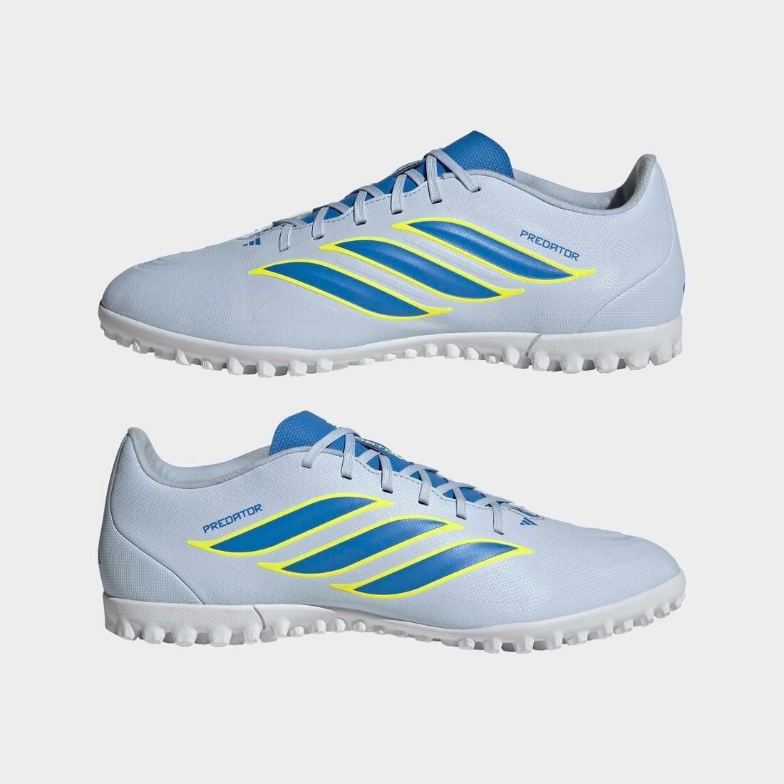 Unisex Predator Club Turf Football Shoes, Blue, No Color, large image number 8