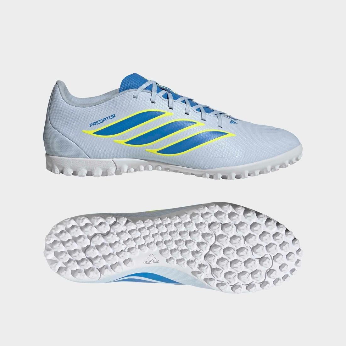 Unisex Predator Club Turf Football Shoes, Blue, No Color, large image number 9