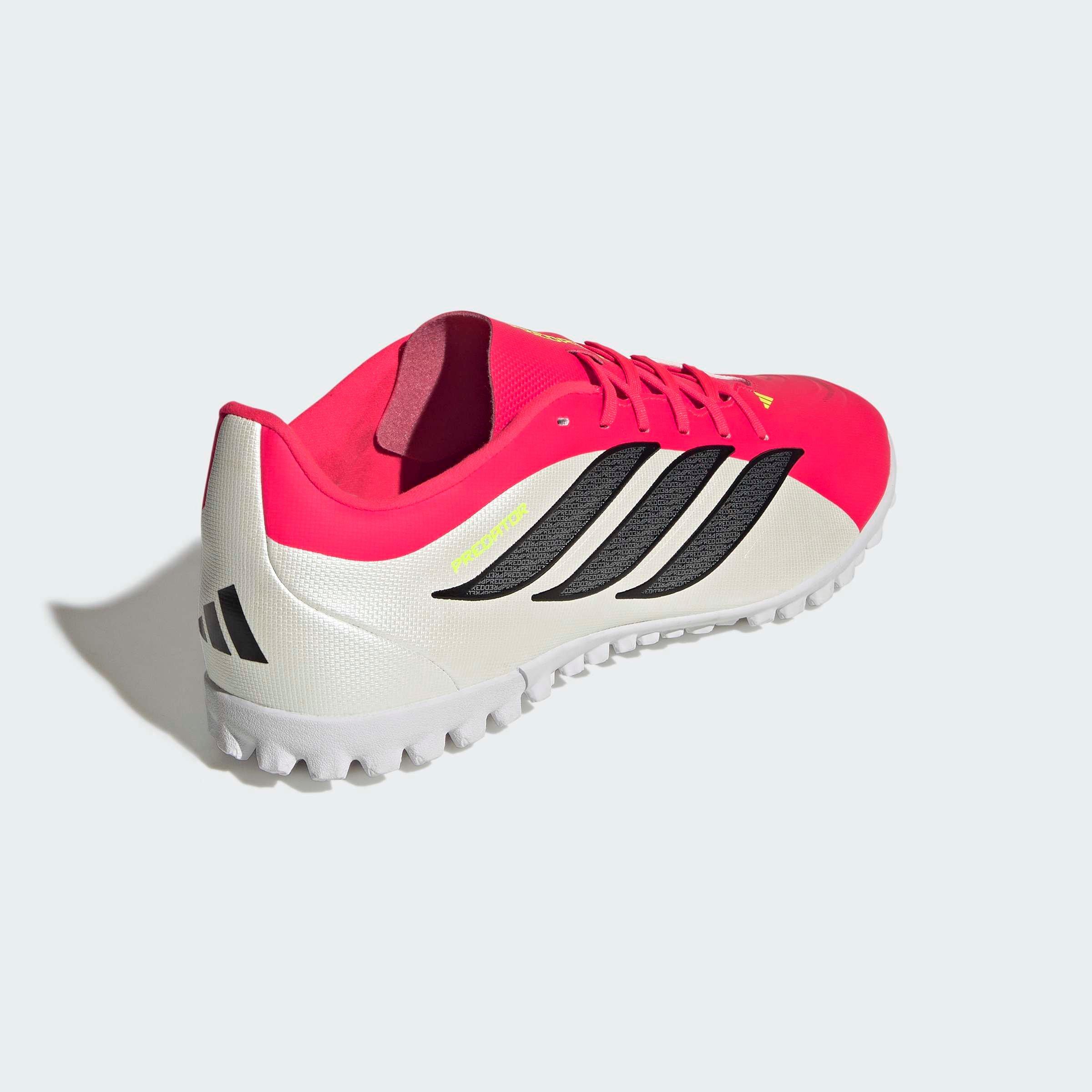 Unisex Predator Club Turf Football Shoes, Red, , large image number 5