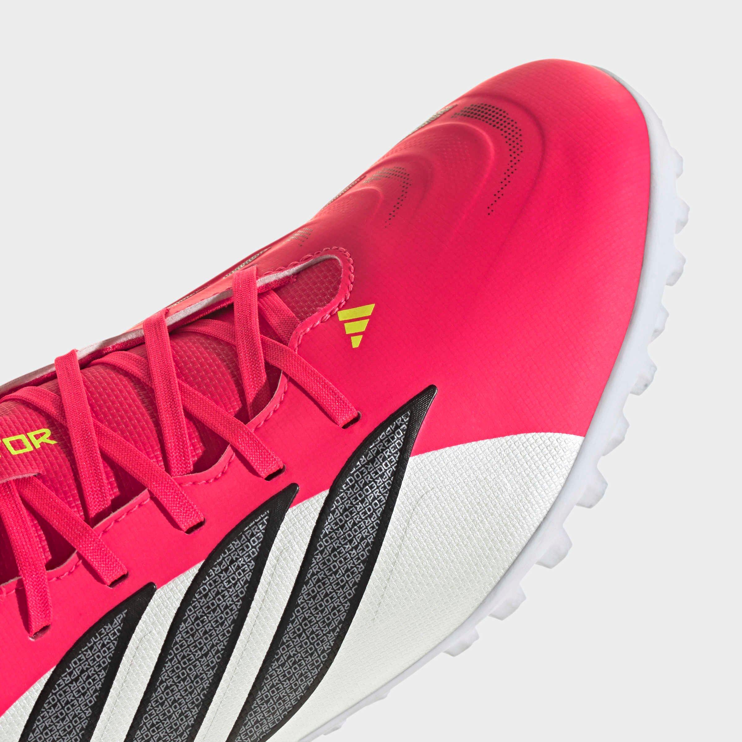 Unisex Predator Club Turf Football Shoes, Red, , large image number 7