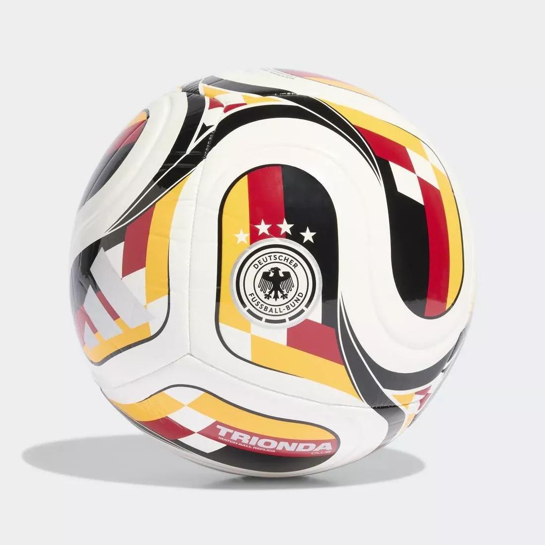 Unisex Trionda Germany Home Club Ball, White, No Color, large image number 1