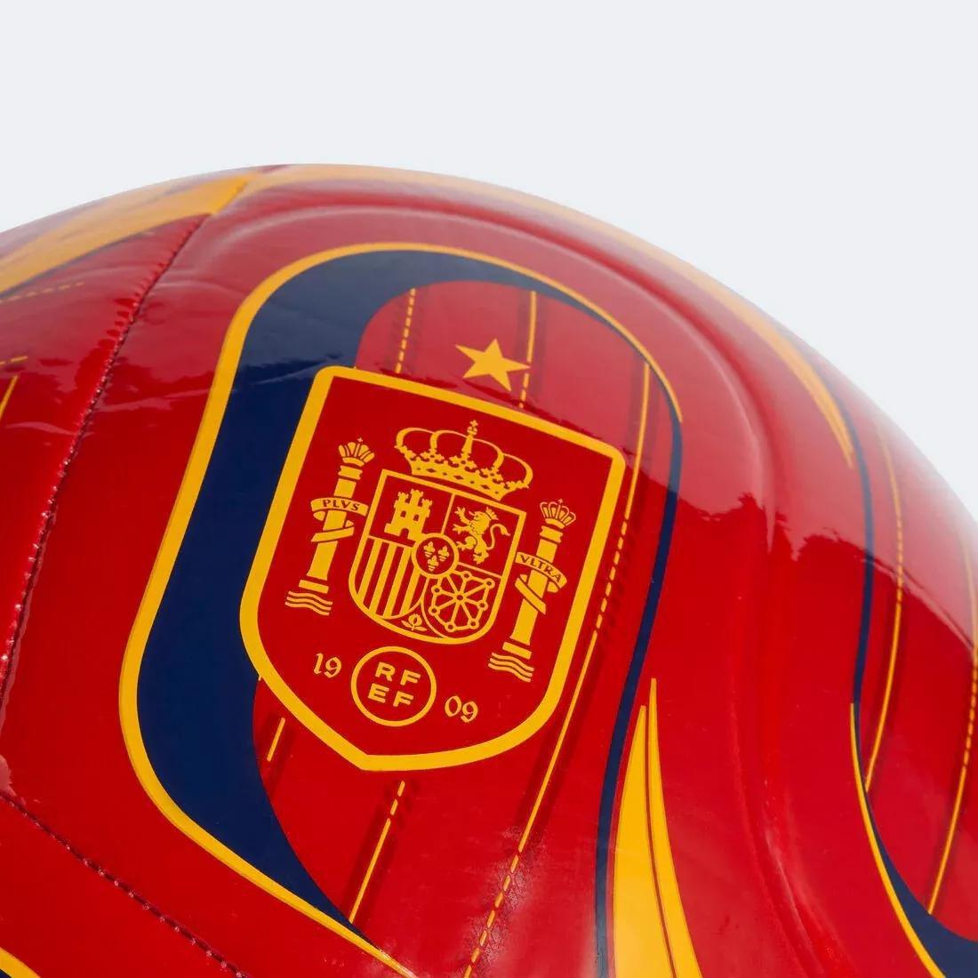 Unisex Trionda Spain Home Club Ball, Red, No Color, large image number 6