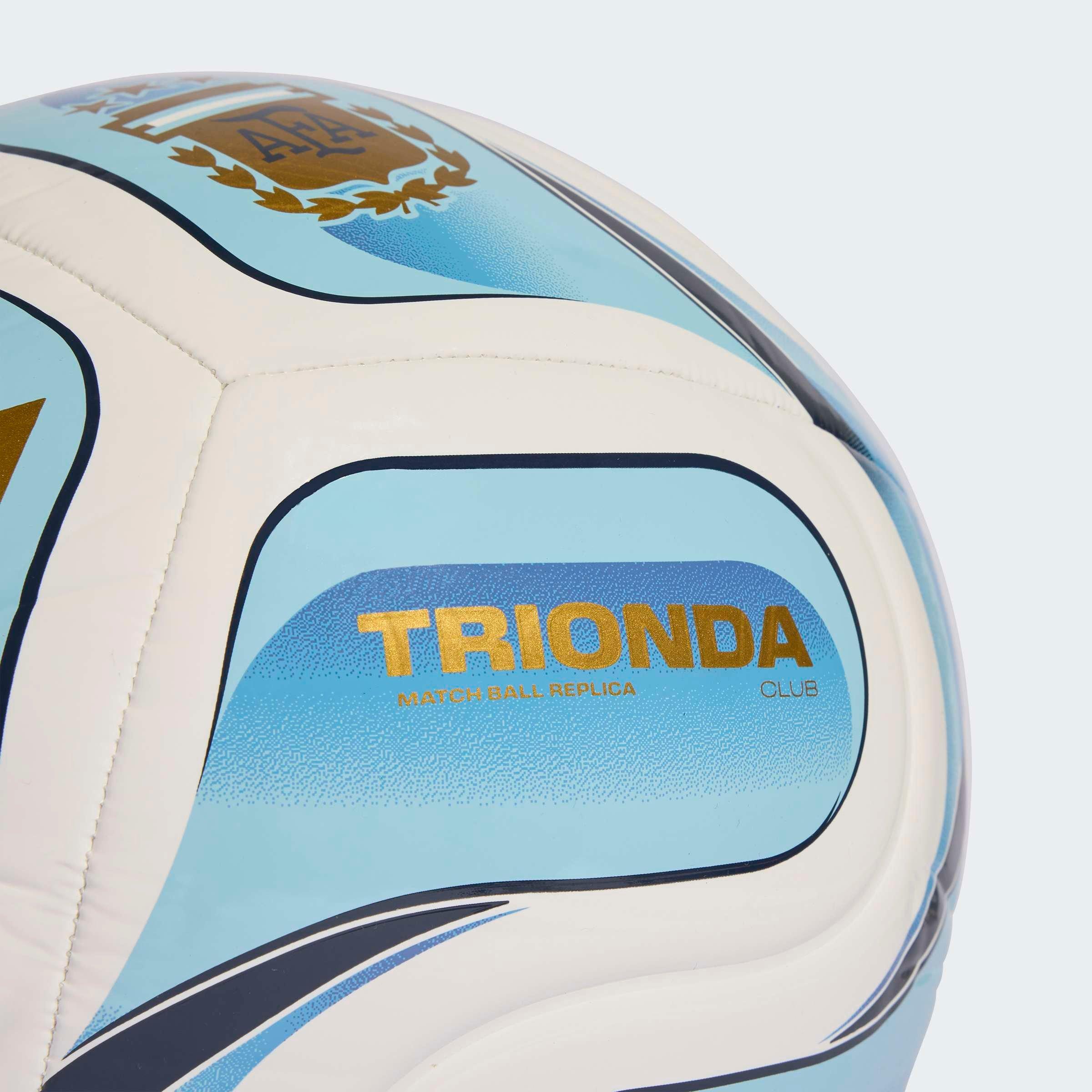 Unisex Trionda Argentina Home Club Ball, White, No Color, large image number 3
