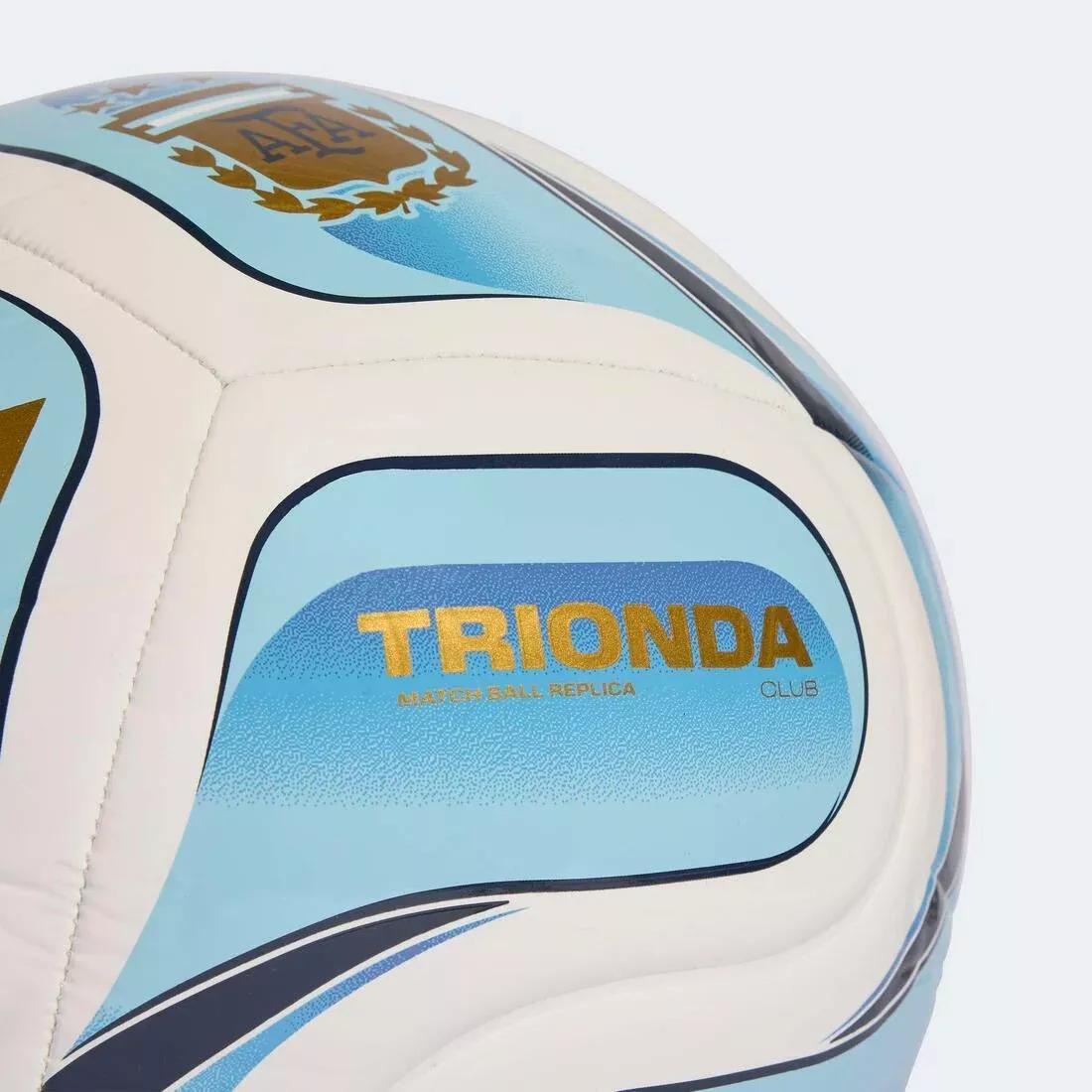 Unisex Trionda Argentina Home Club Ball, White, No Color, large image number 6