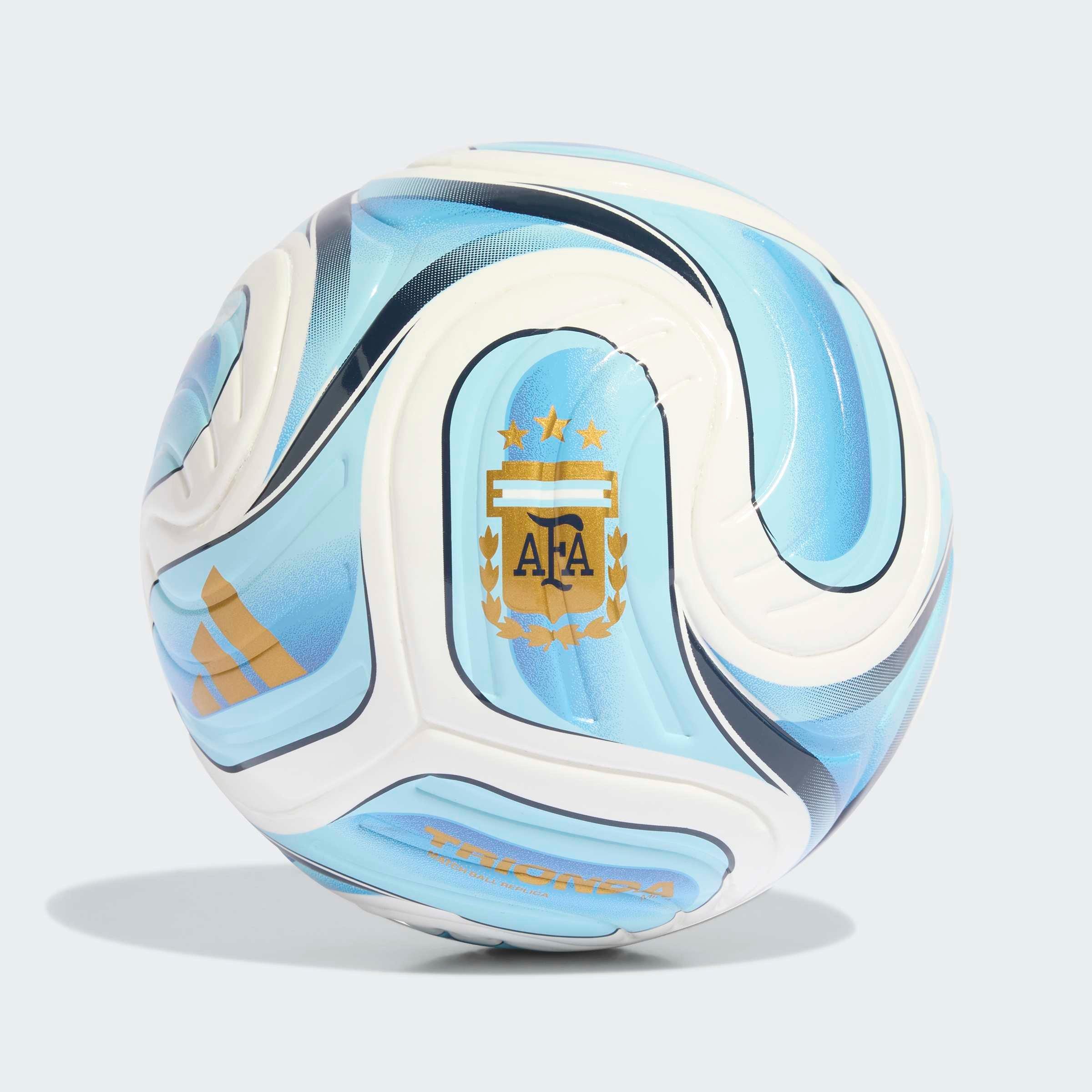 Unisex Trionda Argentina Home Mini Ball, White, , large image number 0
