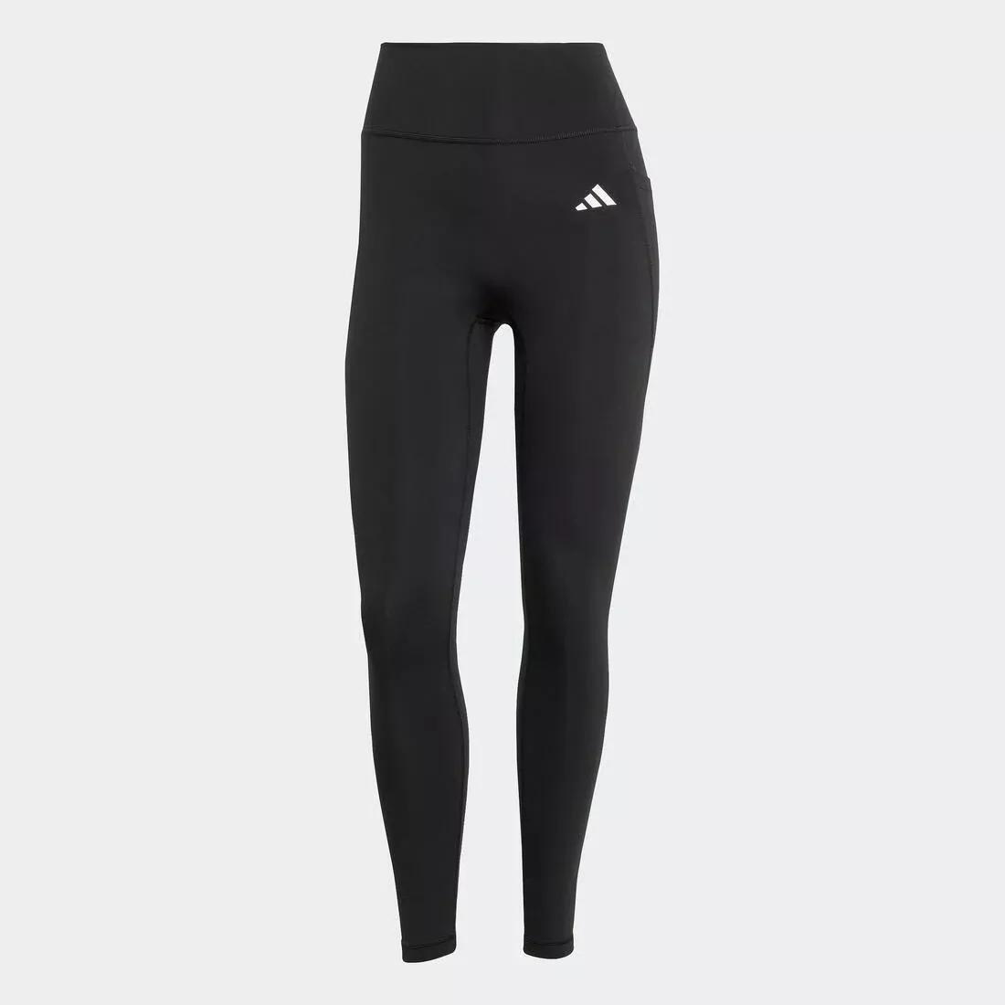 Optime Essentials No Front Rise Seam 7/8 Leggings, Black, No Color, medium
