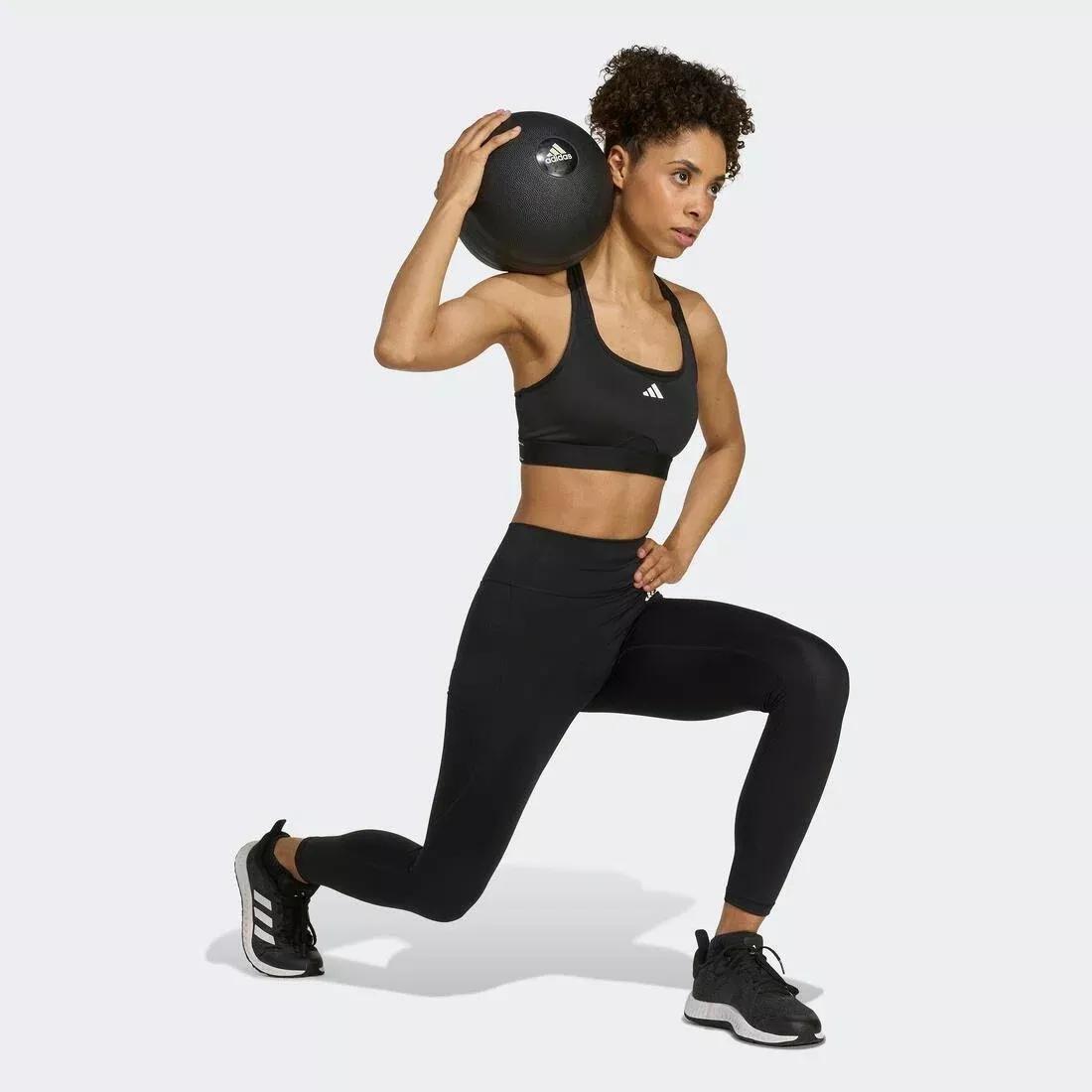 Optime Essentials No Front Rise Seam 7/8 Leggings, Black, No Color, large image number 3