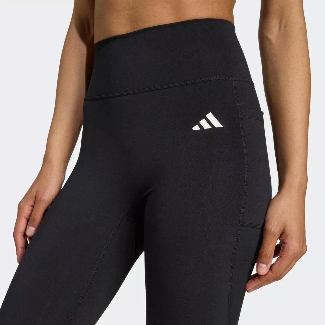 Optime Essentials No Front Rise Seam 7/8 Leggings, Black, No Color, large image number 4