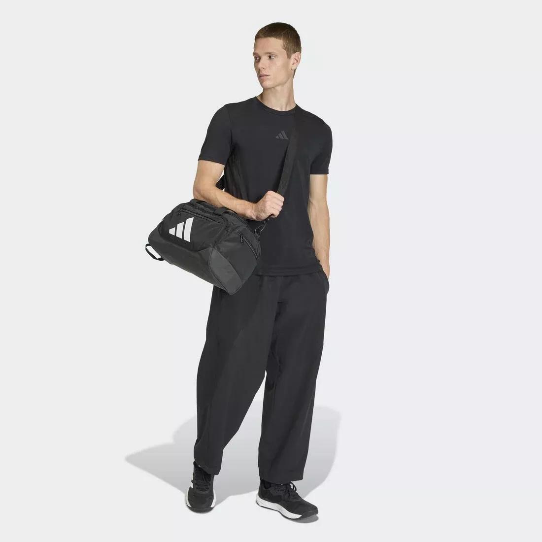 Unisex Training Defender Duffle Bag - XSmall, Black, No Color, large image number 5