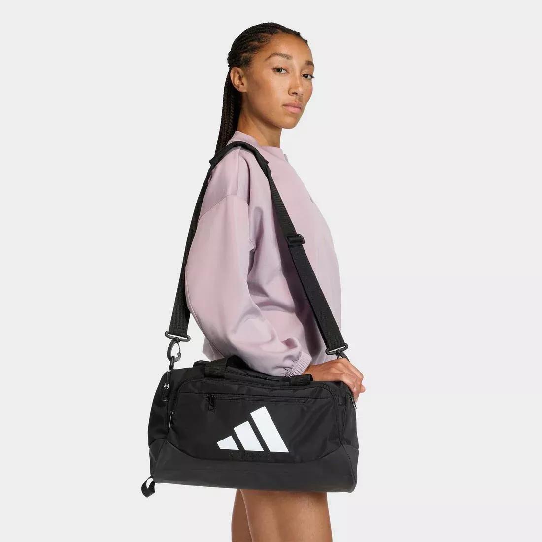 Unisex Training Defender Duffle Bag - XSmall, Black, No Color, large image number 7