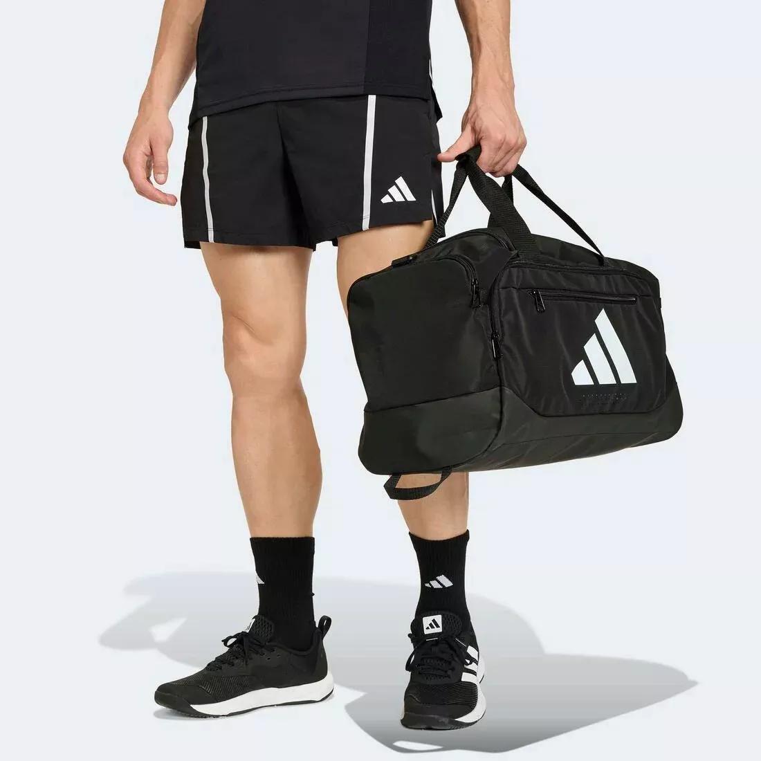 Unisex Training Defender Duffle Bag - Small, Black, , large image number 6