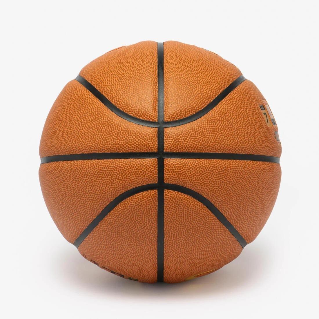 Size 7 WASL Basketball FIBA Grip Pro - BT900X, Brown, No Color, large image number 5