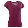 NYAMBA - Slim Fit Stretch Cotton Fitness T-Shirt, Turquoise