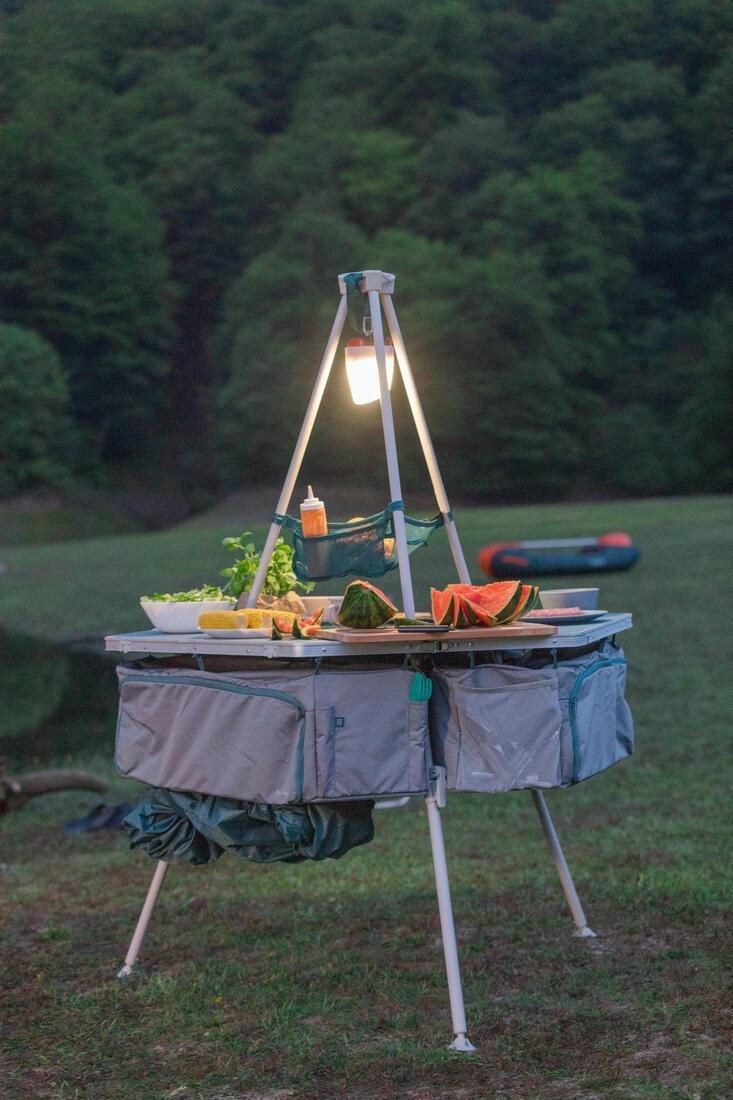 Multifunctional Camping Kitchen Unit, Blue, No Color, large image number 13
