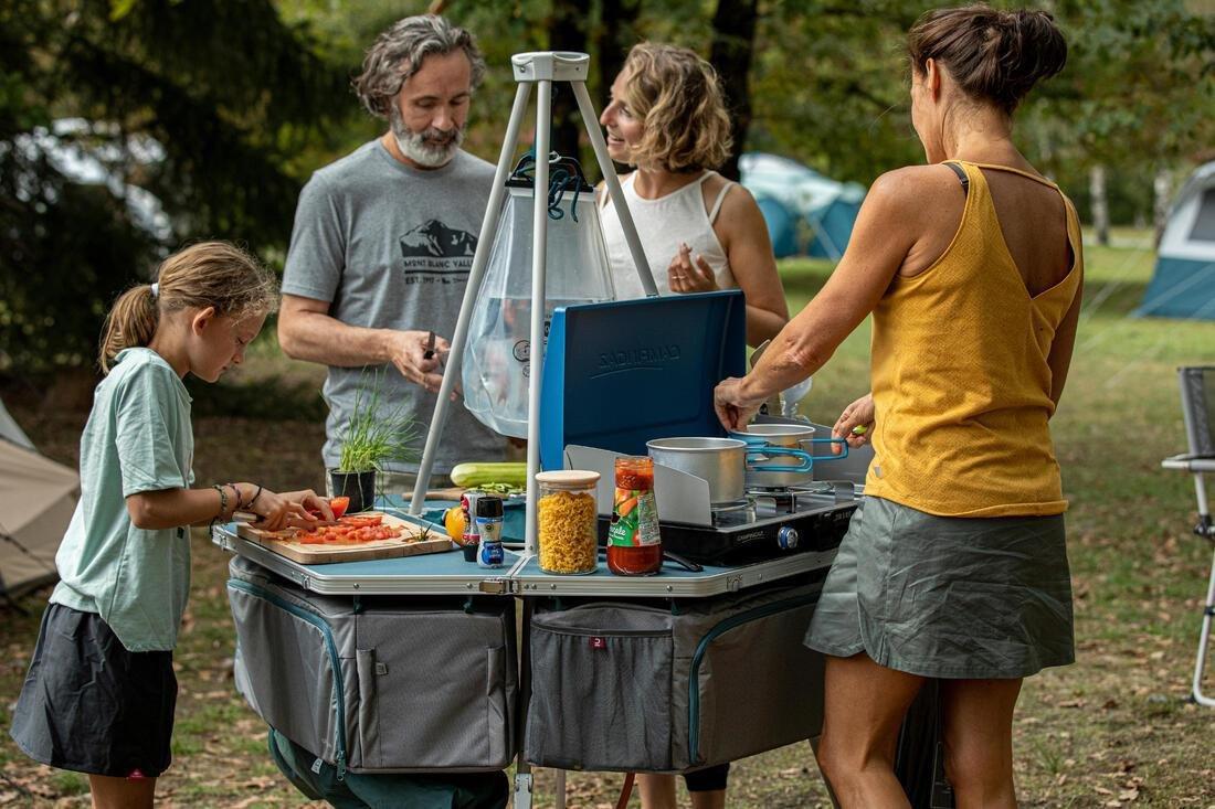Multifunctional Camping Kitchen Unit, Blue, No Color, large image number 14