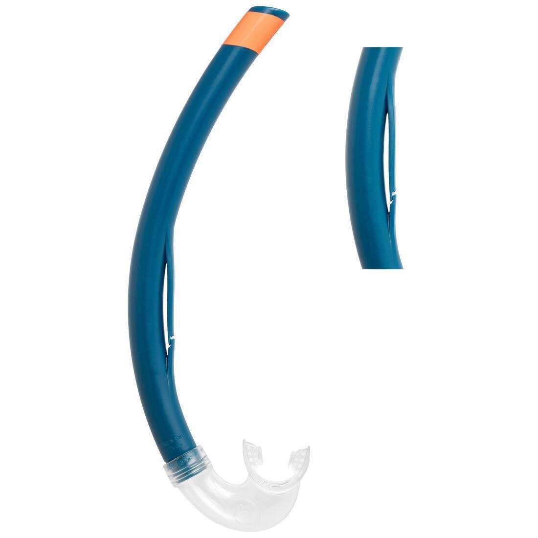 Adlt's Diving Snorkelling Fins Mask and Snorkel kit SNK 500, Blue, , large image number 5