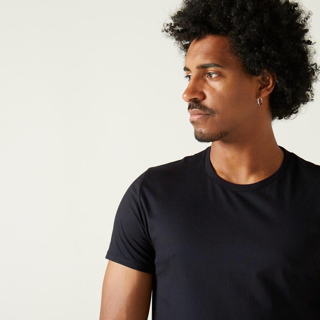 Fitness Pure Cotton T-Shirt Sportee, Grey, No Color, large image number 5