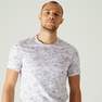 NYAMBA - Mens Slim-Fit Stretch Cotton Fitness T-Shirt, White