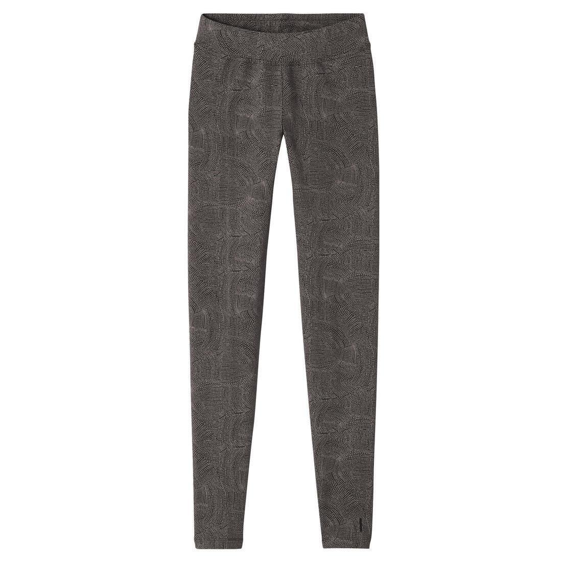 Women Slim-Fit Gym Stretching Leggings - Fit+ 500 Aop, Grey, No Color, large image number 7