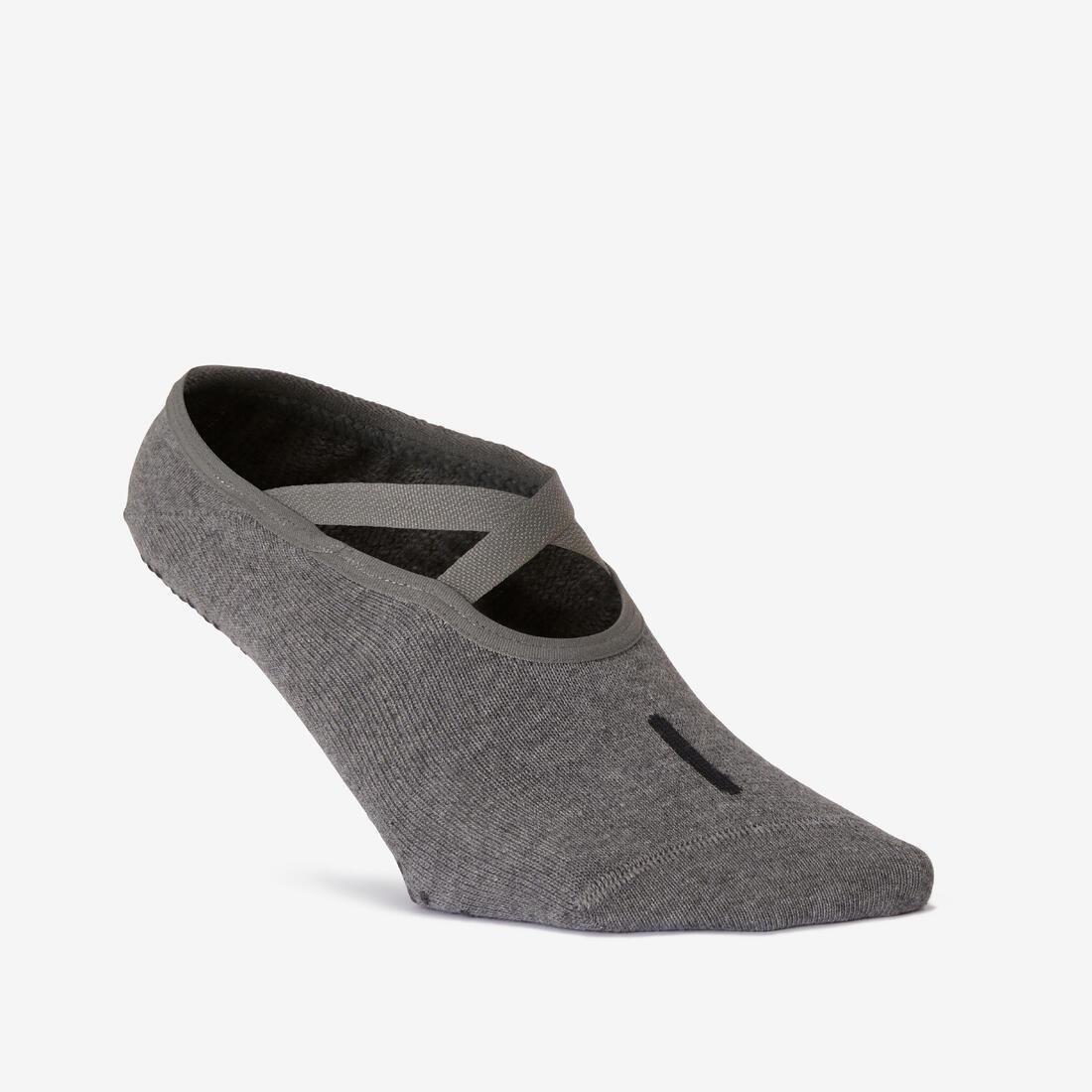 Non-Slip Fitness Ballet Socks, No Color, large image number 3