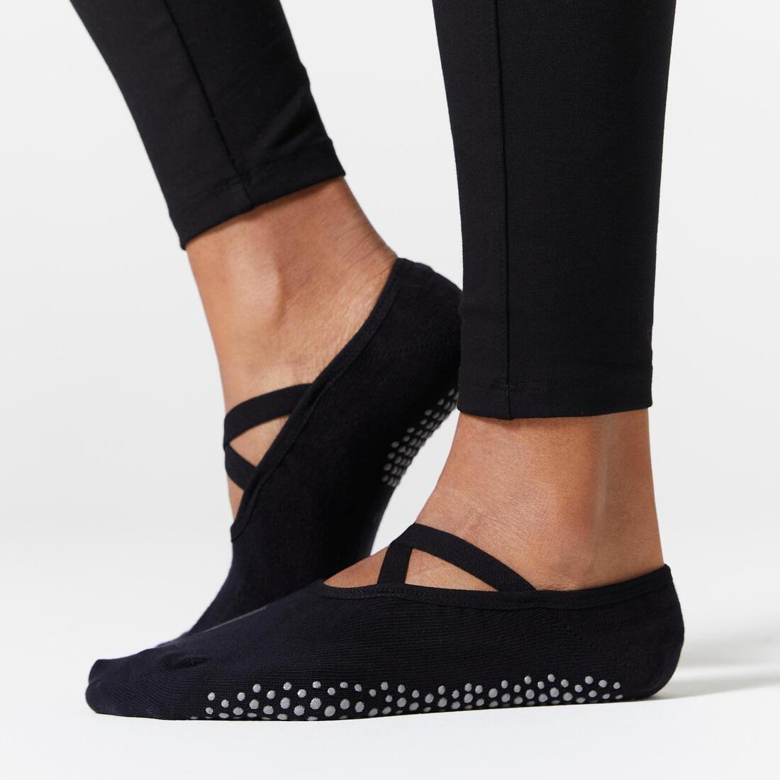 Non-Slip Fitness Ballet Socks, No Color, large image number 9