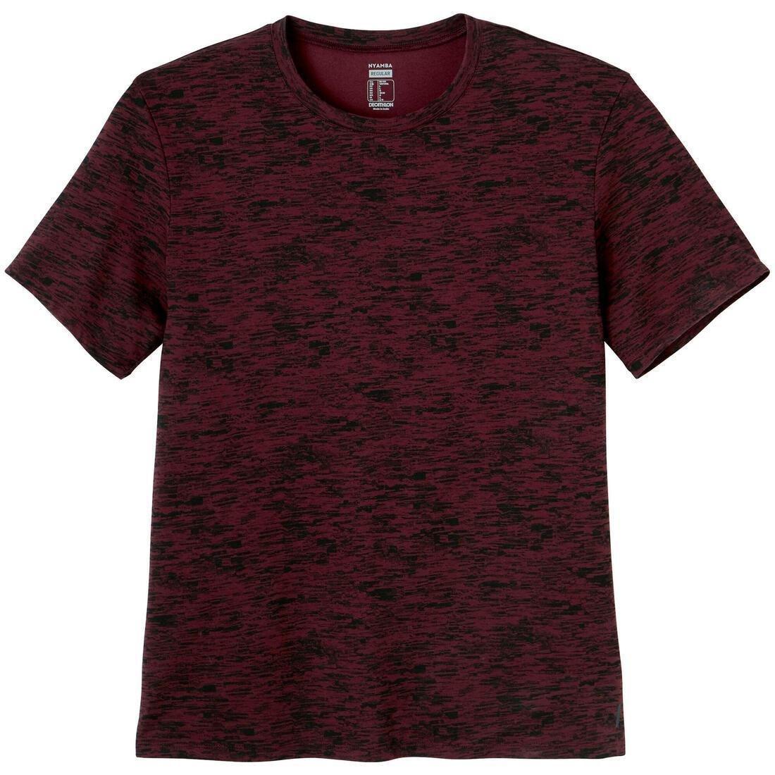 Stretch Cotton Fitness T-Shirt, Chocolate Truffle, , large image number 8