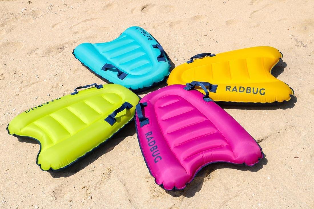 Kid'S Discovery Inflatable Bodyboard, Sunflower, No Color, large image number 7