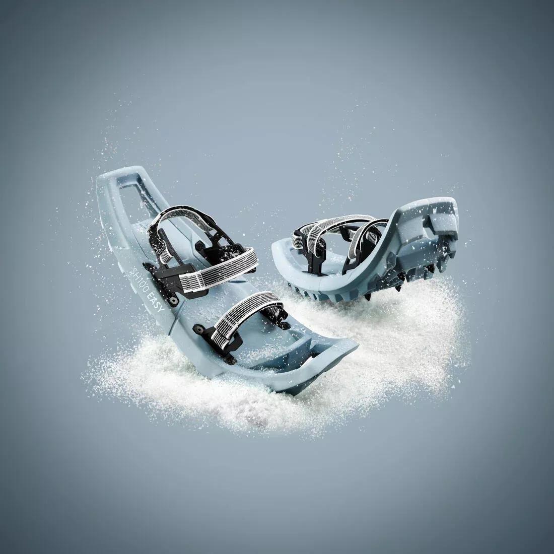 Medium Deck Snowshoes - Quechua Easy SH100 Mountain - M, Blue, 5401_000, large image number 5