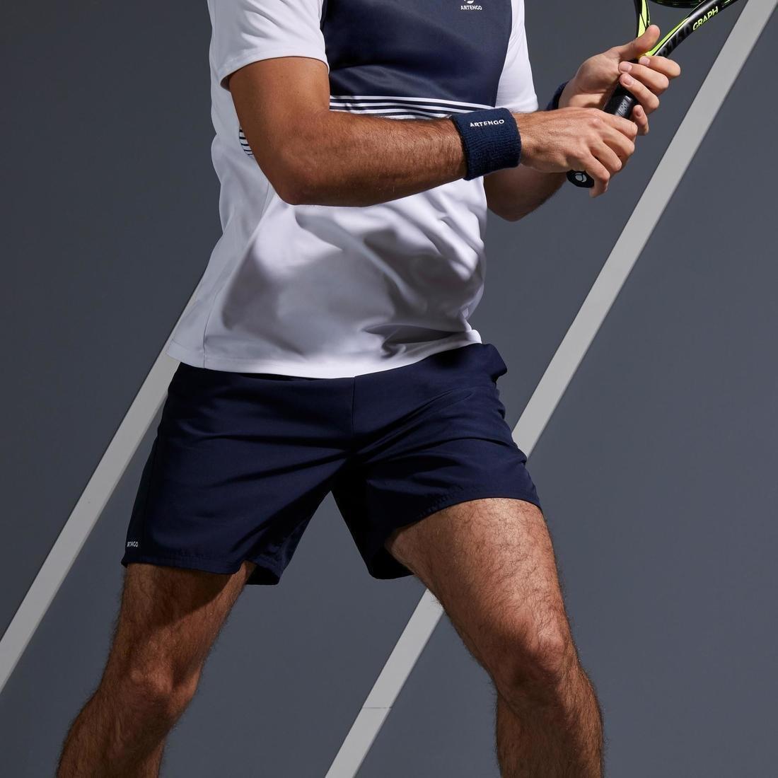 ARTENGO - Dry100Tennis Shorts, Navy Blue