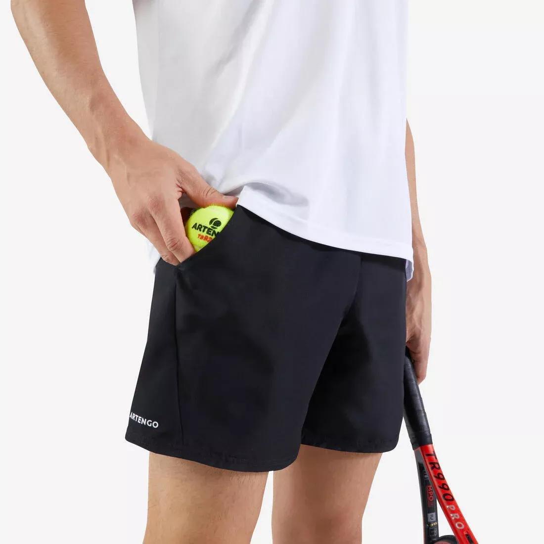 ARTENGO - Dry 100 Tennis Shorts, Black