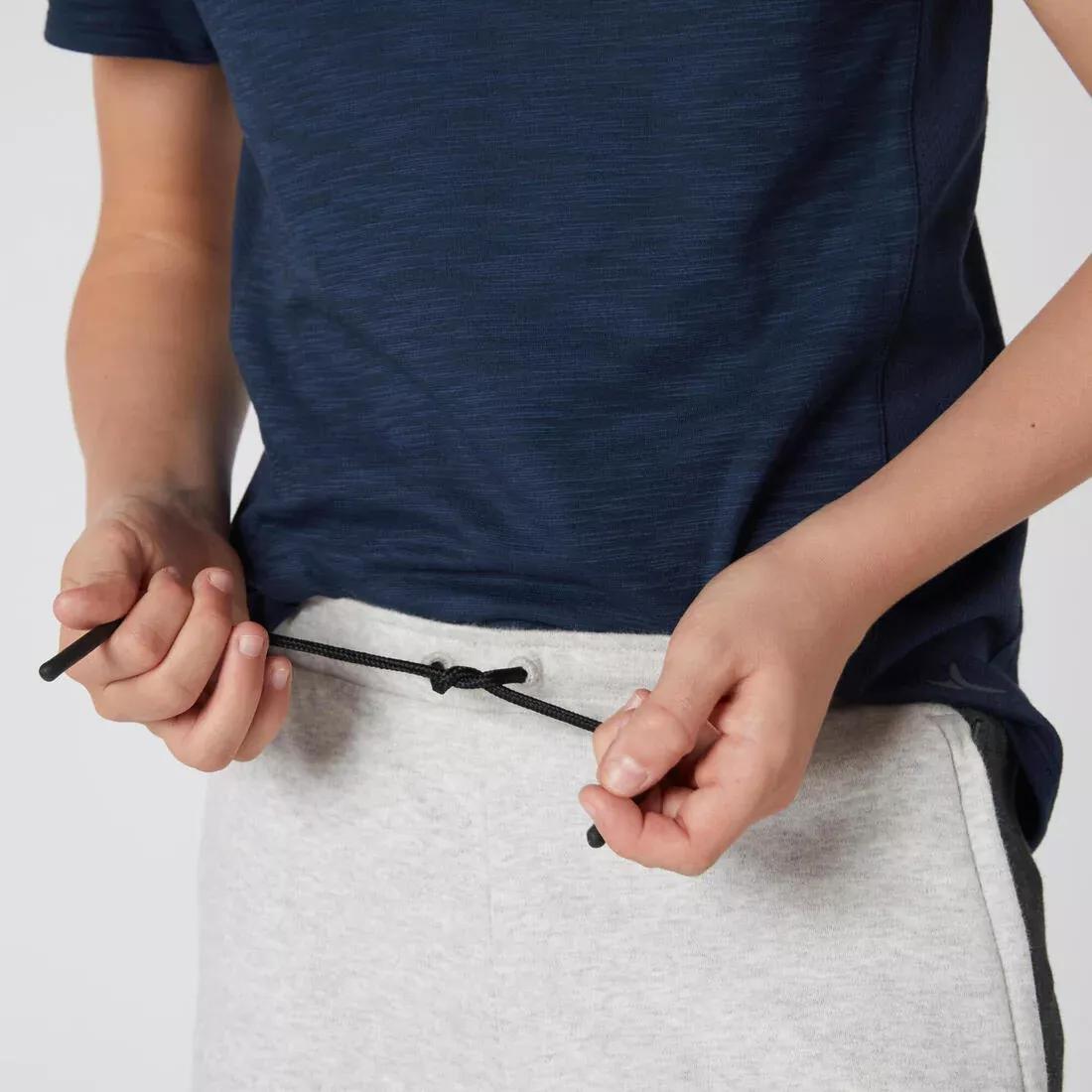Kids Boys Cotton Shorts - 500, Grey, , large image number 2