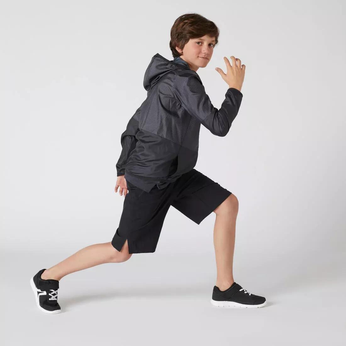 Kids Boys Ultra-Lightweight Compact Breathable Jacket, Black, , large image number 3